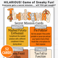 Thanksgiving Secret Mission Game | 52 Printable Spy Missions